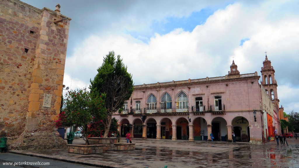 Plaza Tacuba and Portal de las Palomas