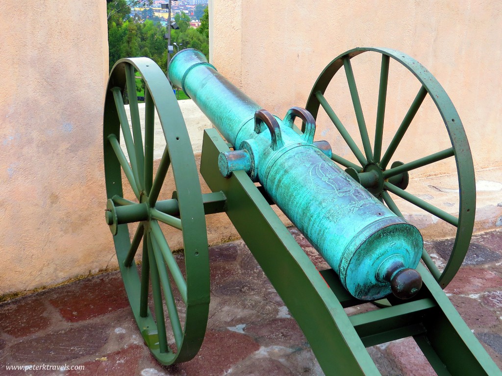 Cannon at Fuerte Loreto, Puebla