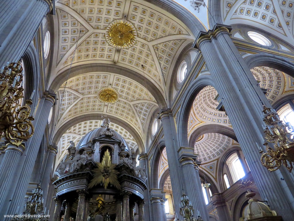 Interior of Puebla Cathedral