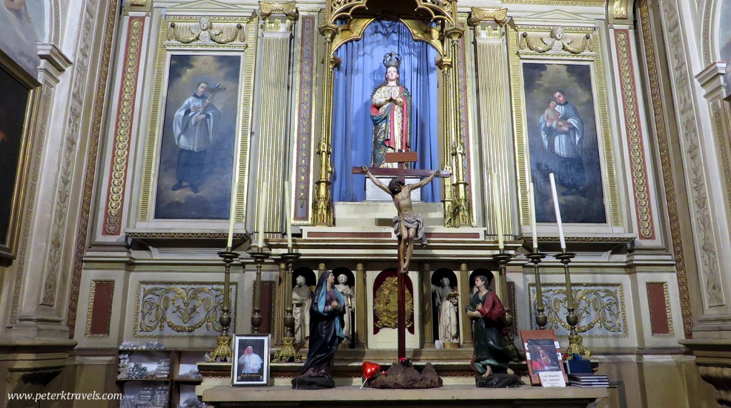 Puebla Cathedral, Interior Detail