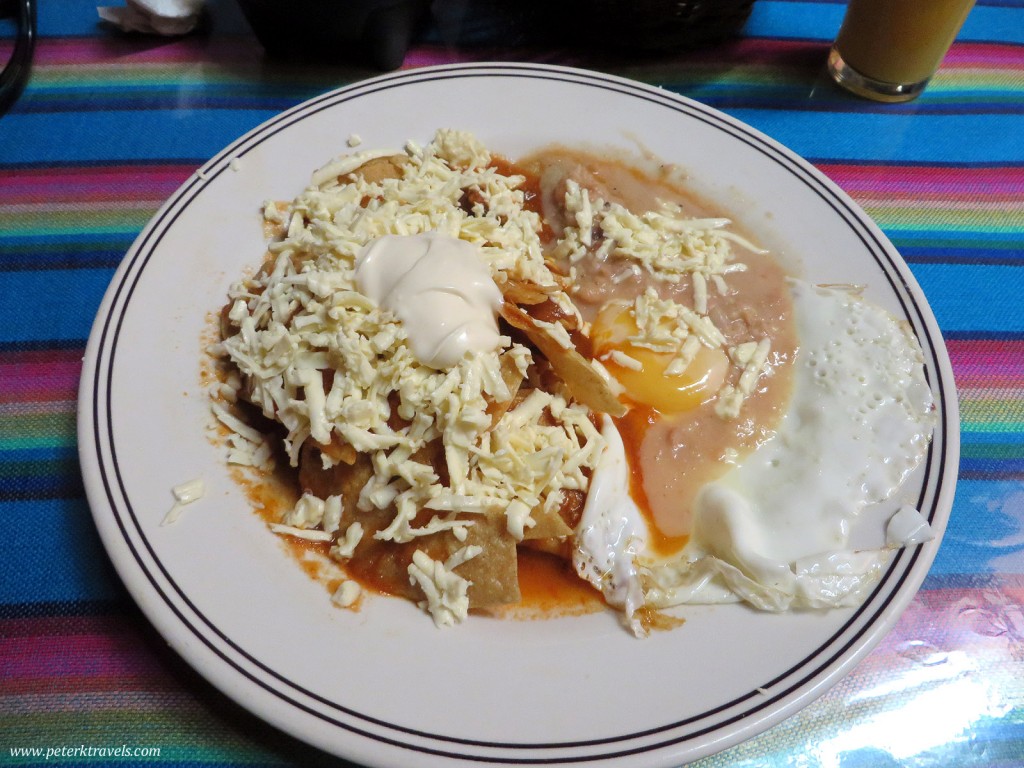 Chilaquiles in Queretaro. 