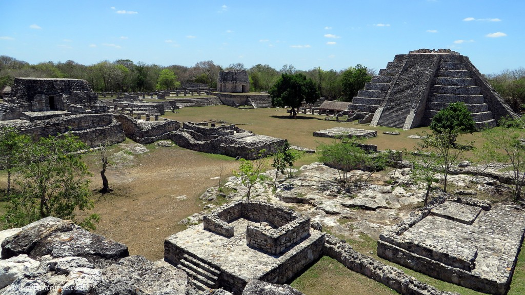 Ruins at Mayapan