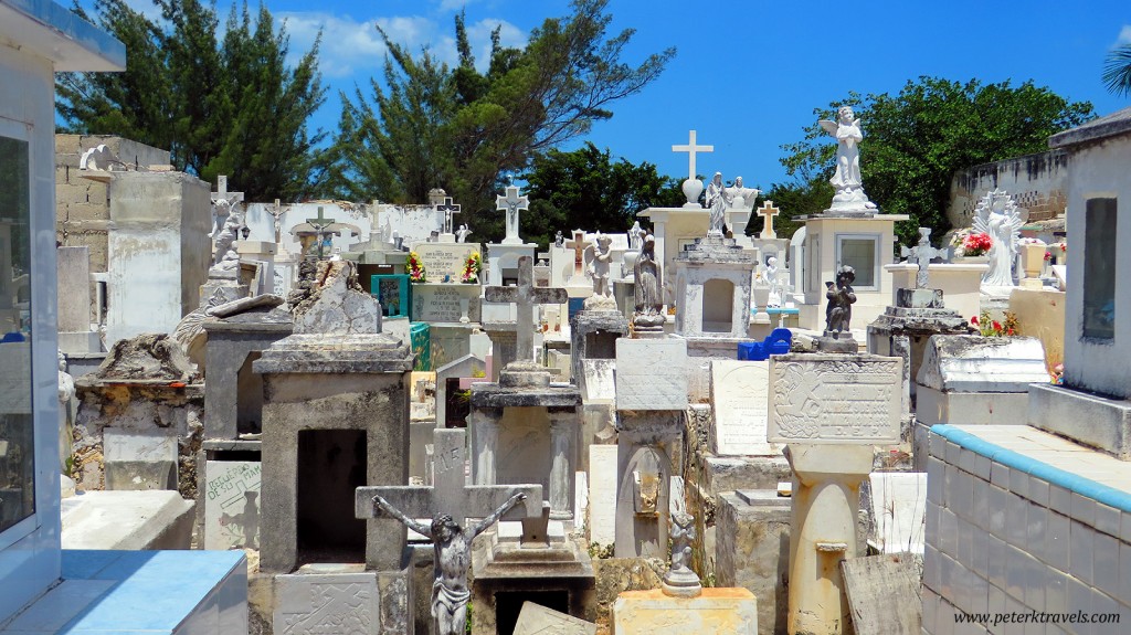 Cemetery in Campeche.