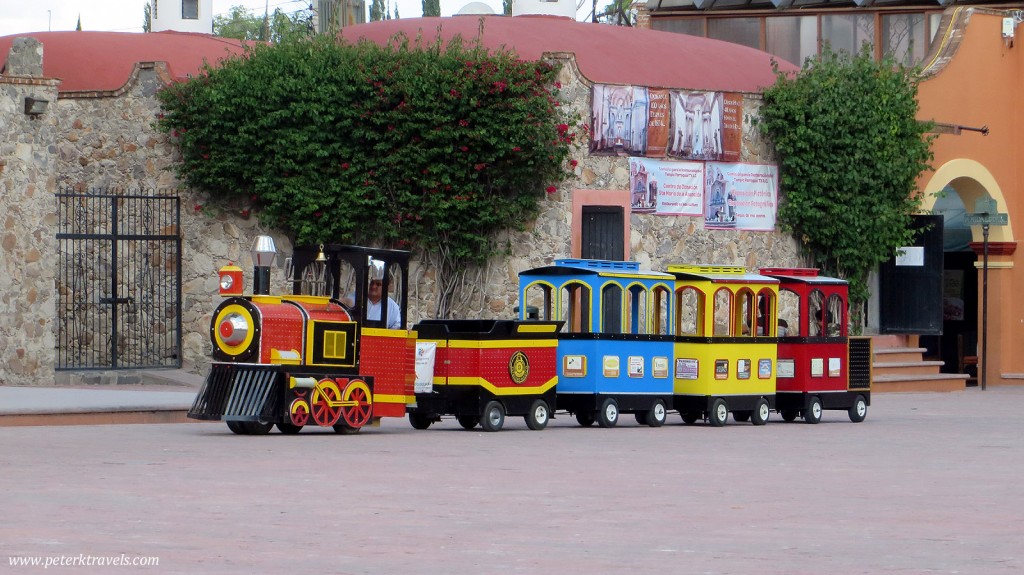 Train ride in Tequisquiapan