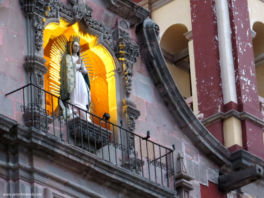 Detail of Temple of the Congregation, Queretaro