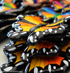 Butterflies at the Tonala Tianguis