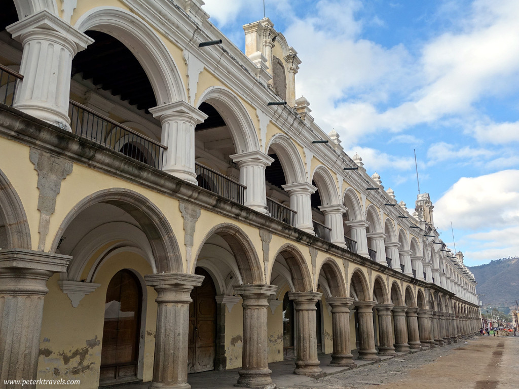 Arches on Antigua's Main Square