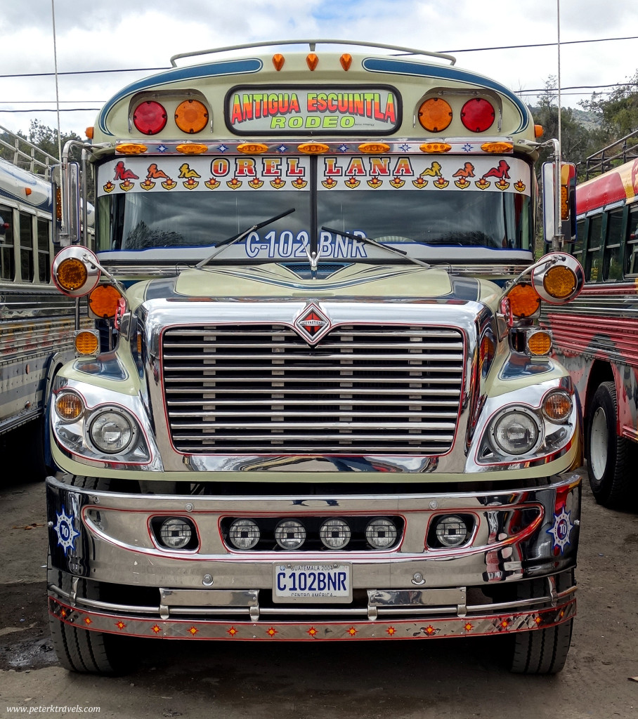 Antigua Chicken Bus