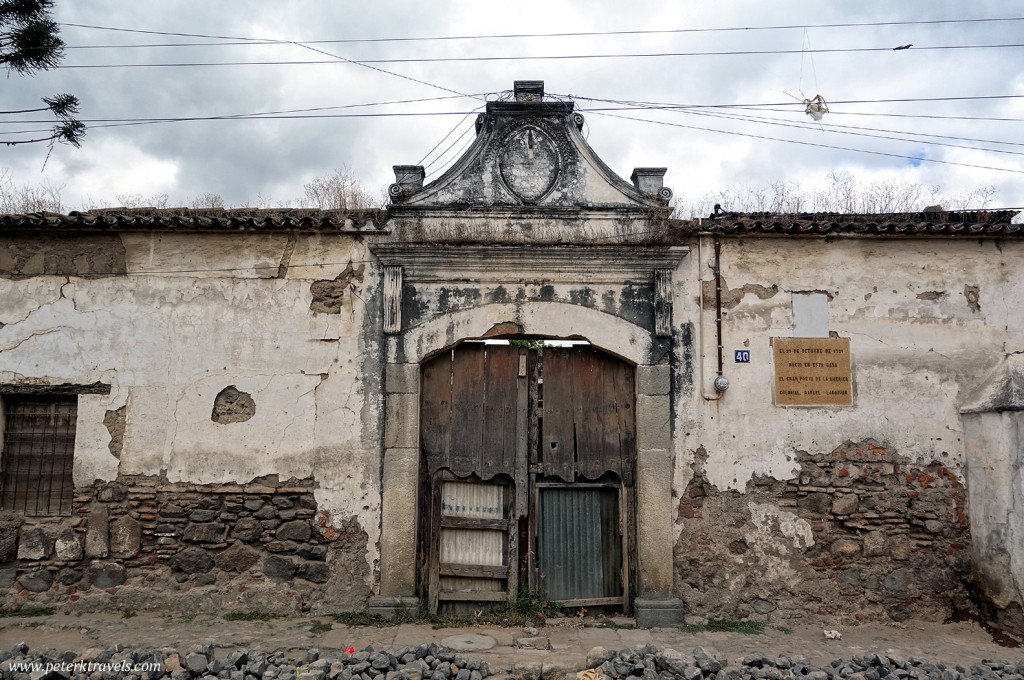 Ruined home, Antigua Guatemala