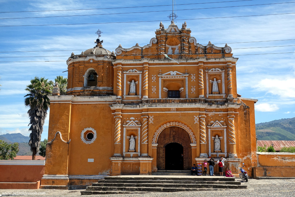 Church in San Pedro Last Huertas, Guatemala