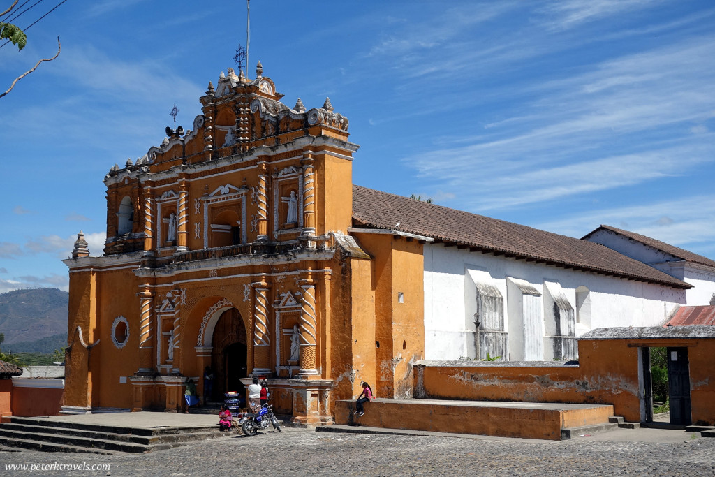 Church in San Pedro Last Huertas, Guatemala