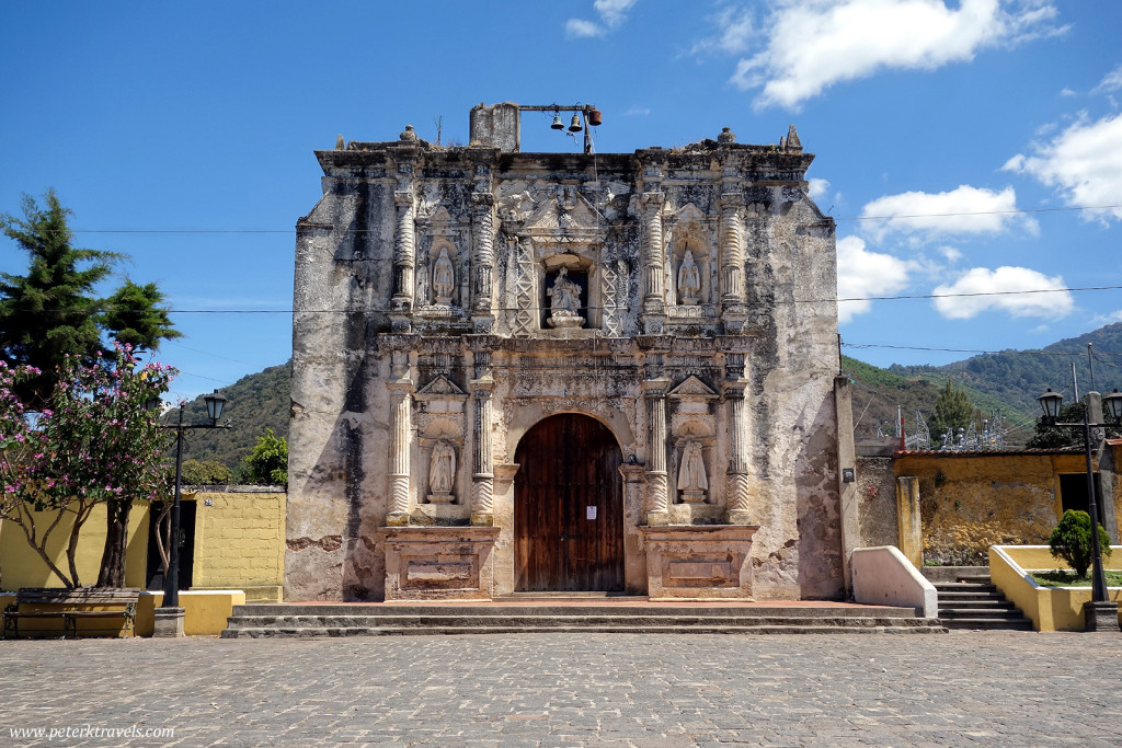 Church in San Gaspar Vivar, Guatemala