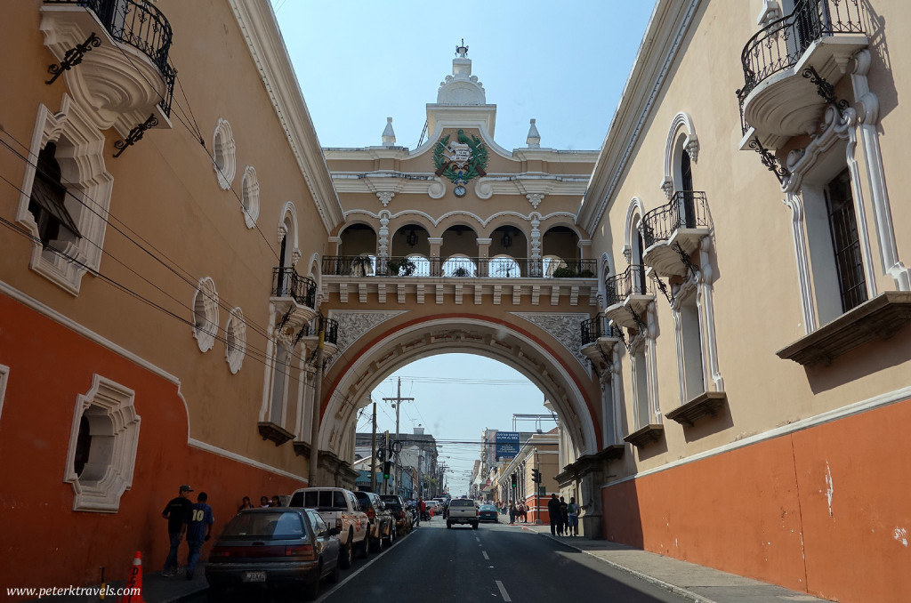 Arch in Guatemala City