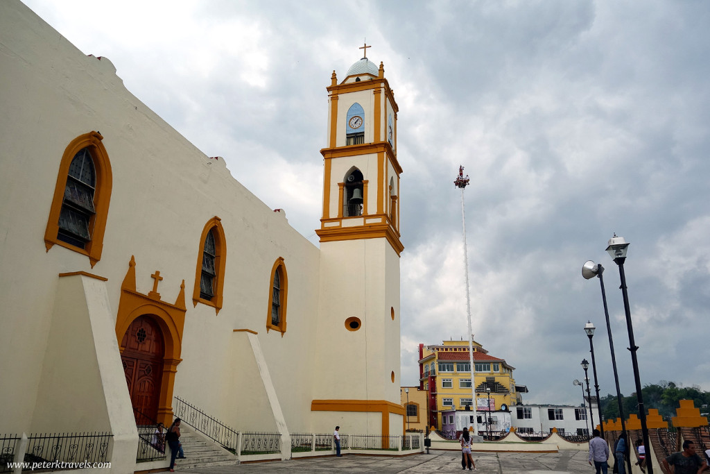 Church and Voladores, Papantla