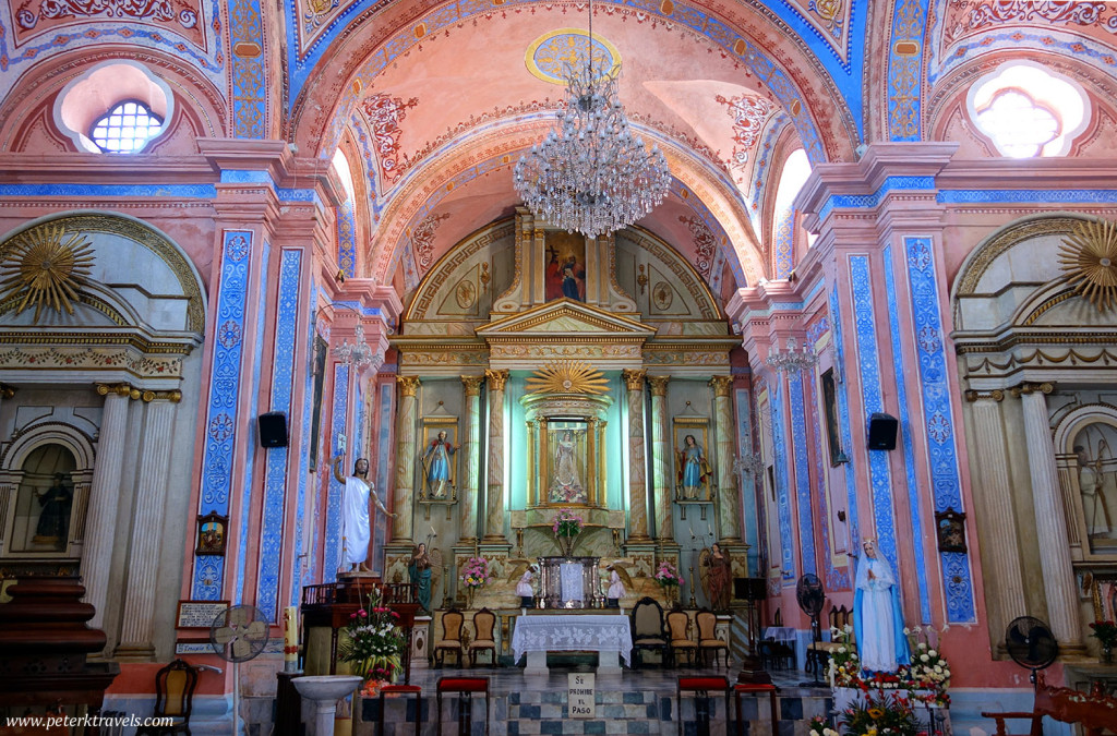 Interior of Iglesia la Candelaria, Tlacotalpan