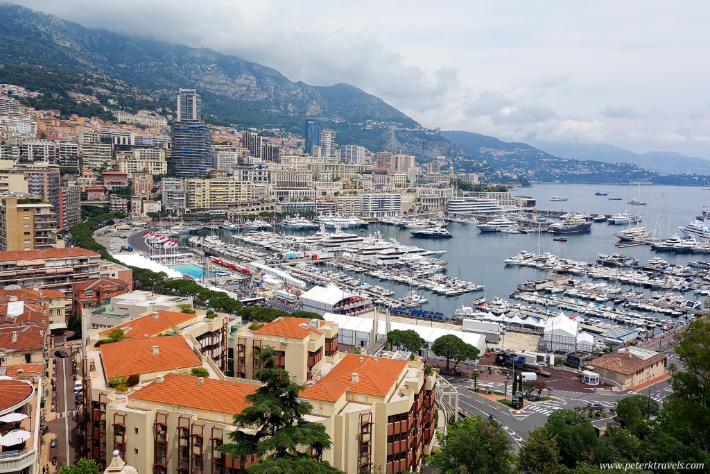 View of Monaco from Monaco-Ville