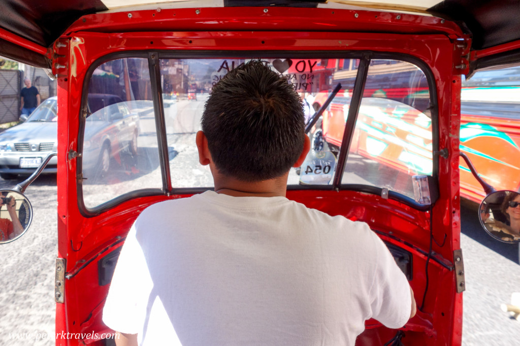 Tuk-tuk driver, Panajachel, Guatemala