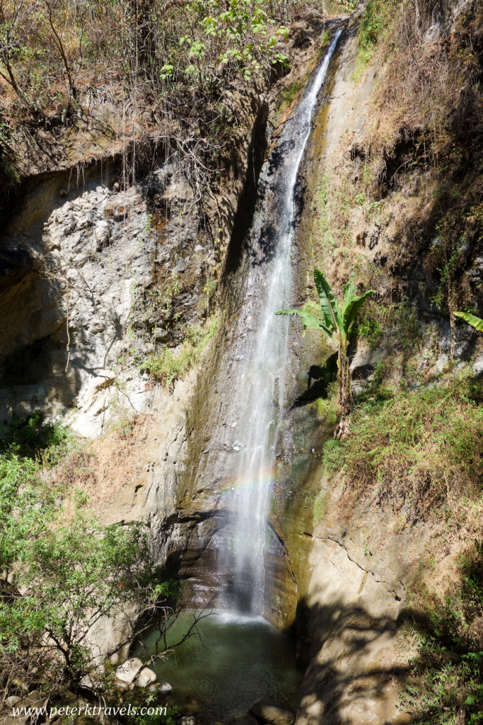 Waterfall, Panajachel, Guatemala