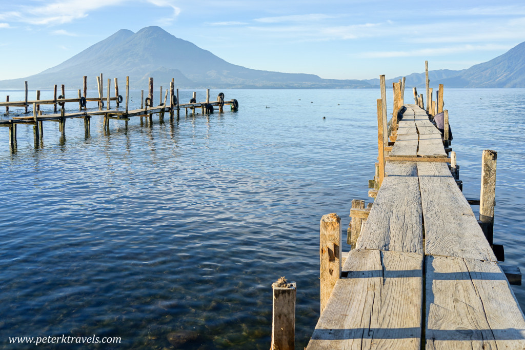 Lake Atitlan docks, Guatemala