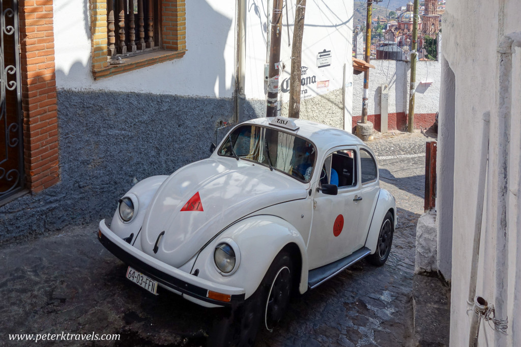 Volkswagen Beetle Taxi, Taxco.