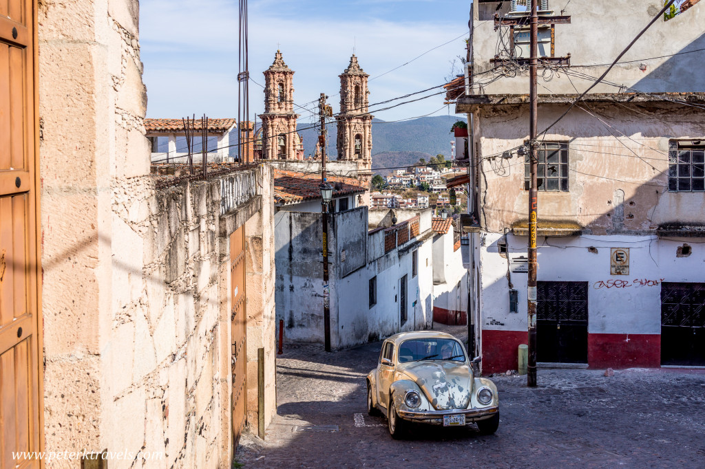 Taxco street with VW