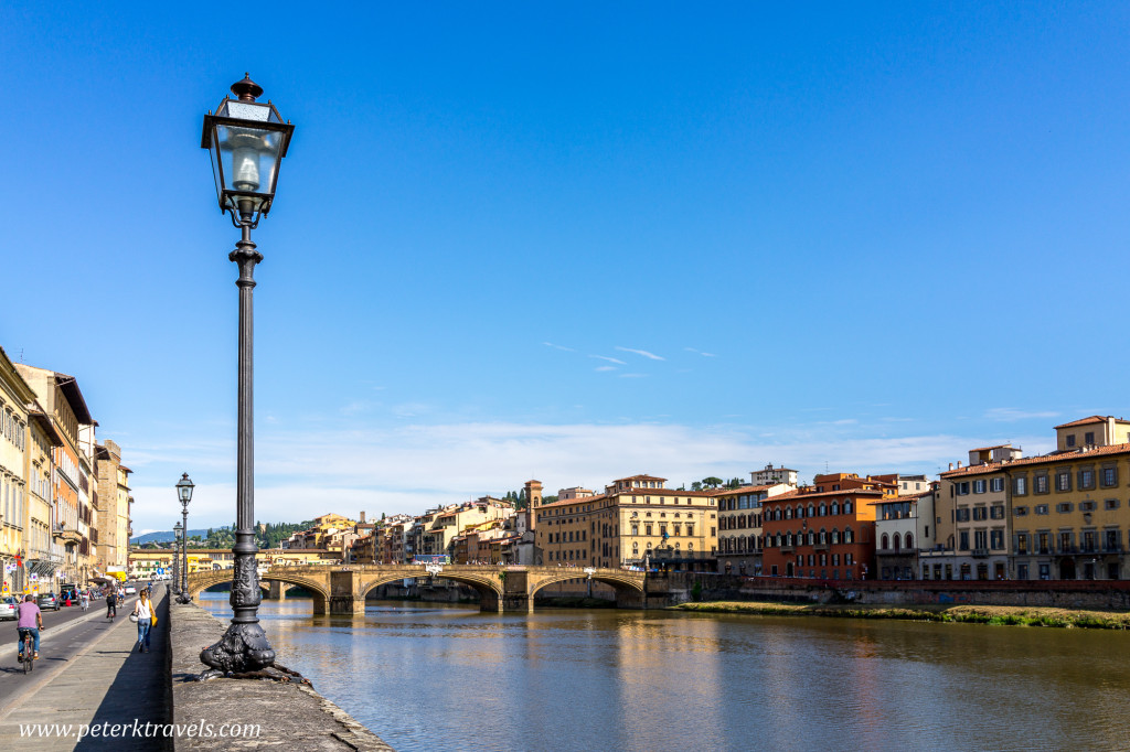 Arno river, Florence.