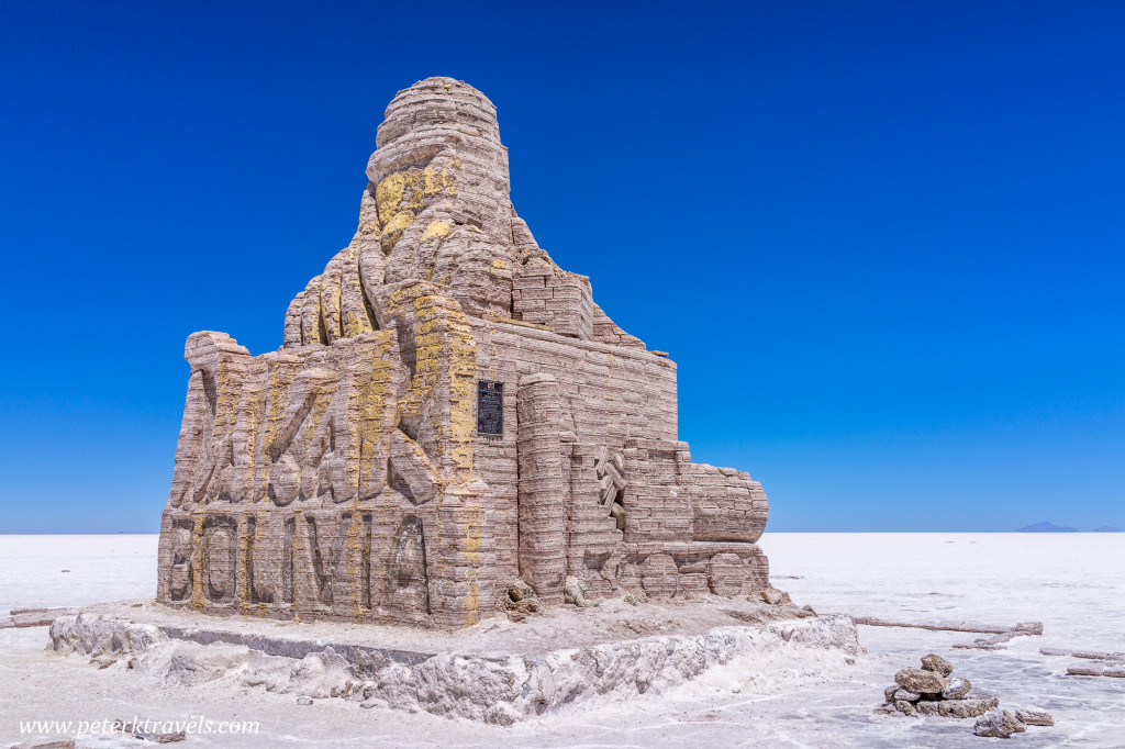 Dakar Rally Monument, Salar de Uyuni