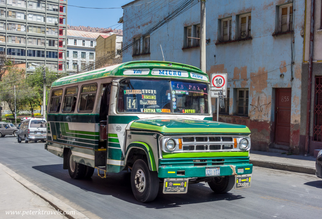 Green Bus, La Paz.