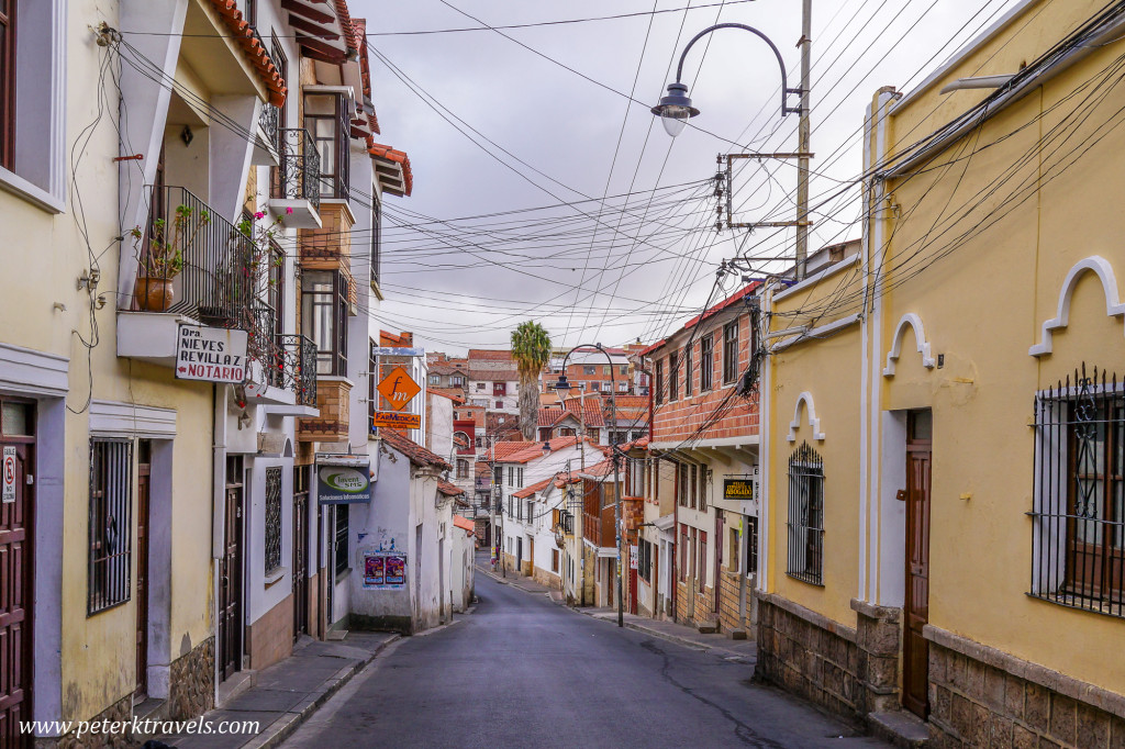 Streetview, Sucre.