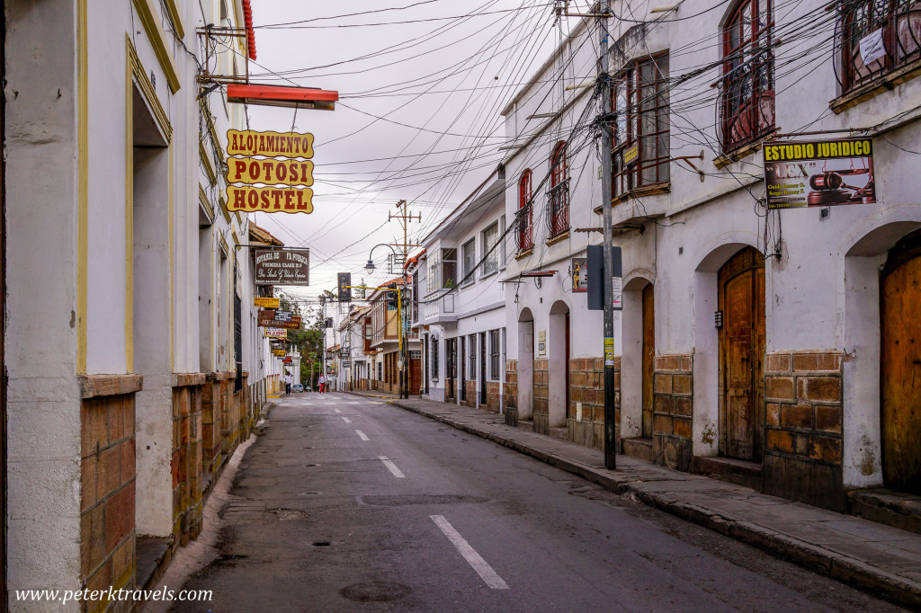 Streetview, Sucre.
