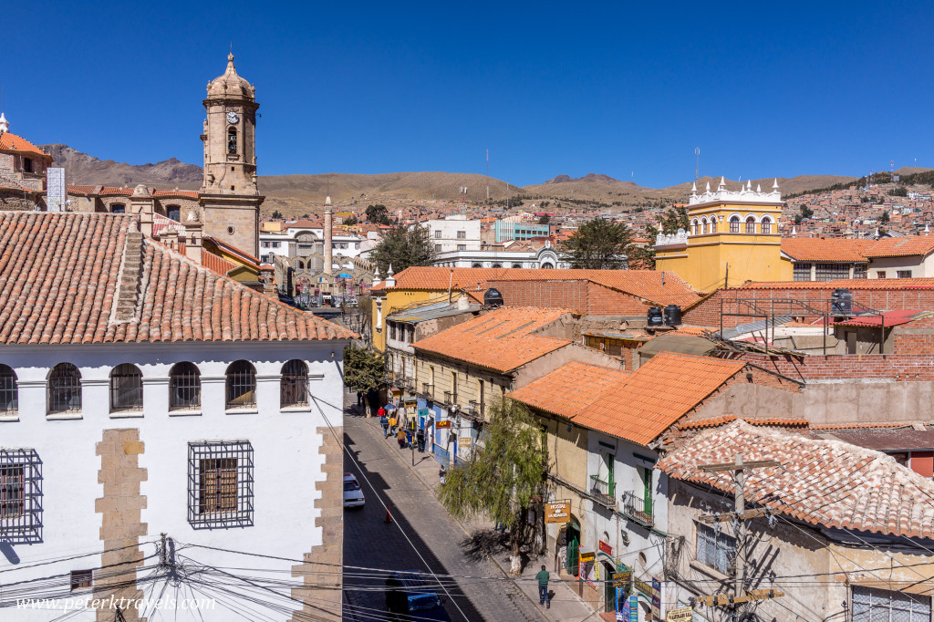 View of Potosi from the Torre de la Compañía de Jesús