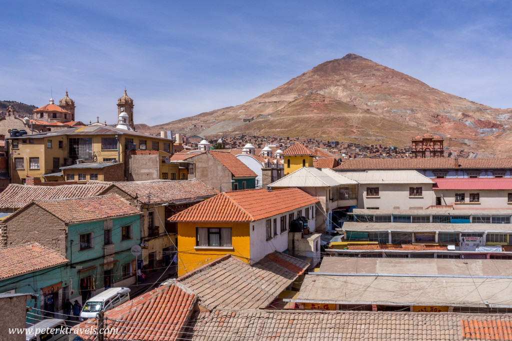 View from Iglesia de San Lorenzo de Carangas, Potosi