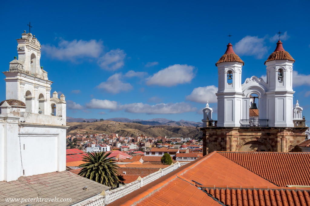 Church towers, Sucre.