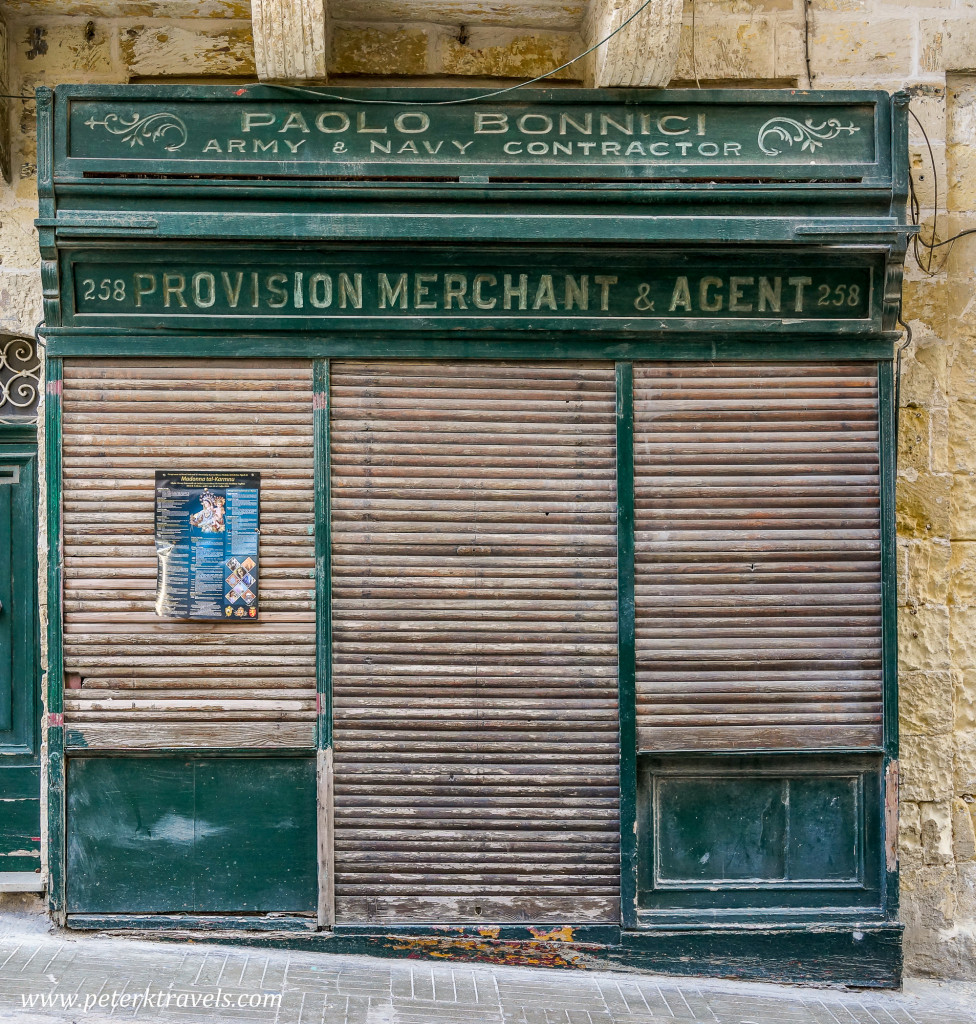 Provision Door, Valletta.