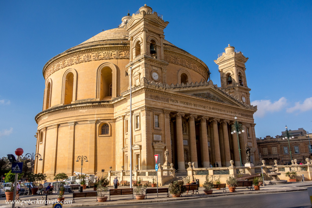 Church at Mosta, Malta.