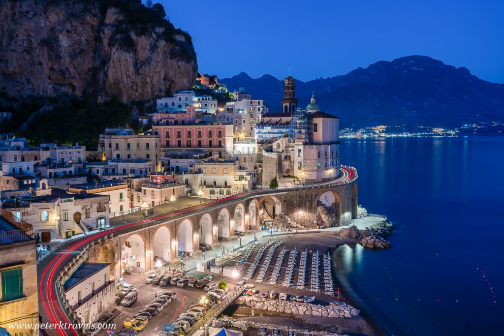 Atrani Light Trails