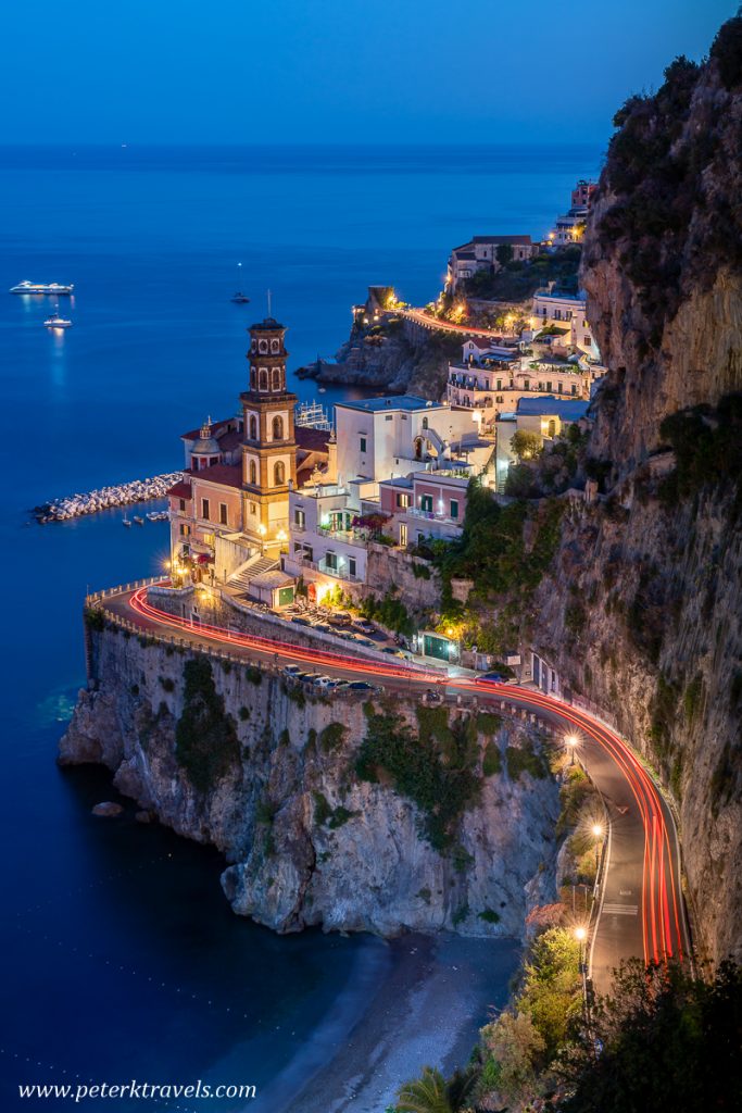 Atrani Light Trails