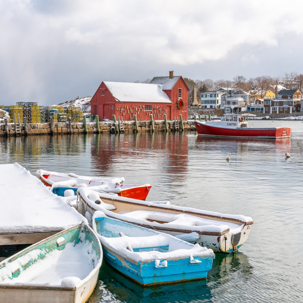 Rockport in Winter