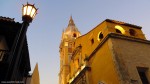 Cathedral at dusk, Cartagena