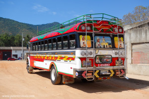 Chicken bus, Antigua Guatemala