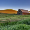 Barn at Sunrise, the Palouse.